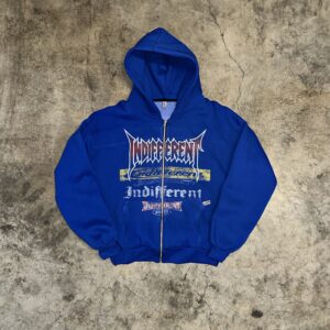 BLUE BOXLOGO ZIP