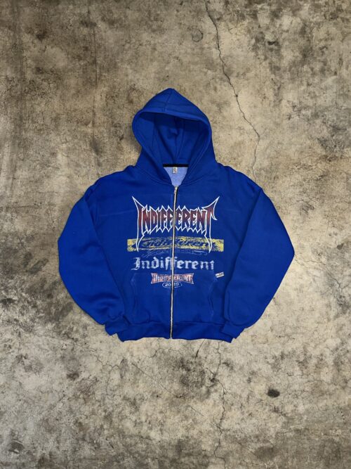 BLUE BOXLOGO ZIP